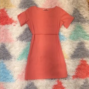 LOFT Le Grand Tee Dress (petite)